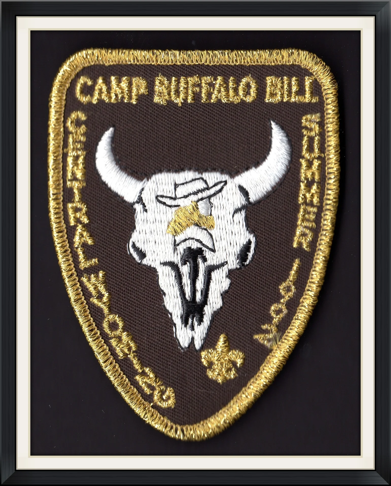 Summer 1992 - Camp Buffalo Bill - Central Wyoming - Embroidered Patch