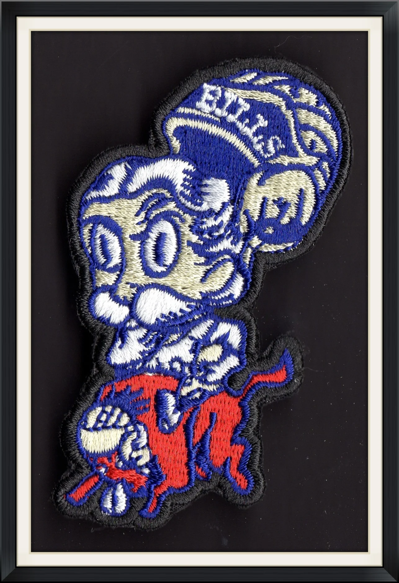 Buffalo Bills NFL - Featuring Buffalo Bill Cody Mascot - Embroidered, Souvenir Patch