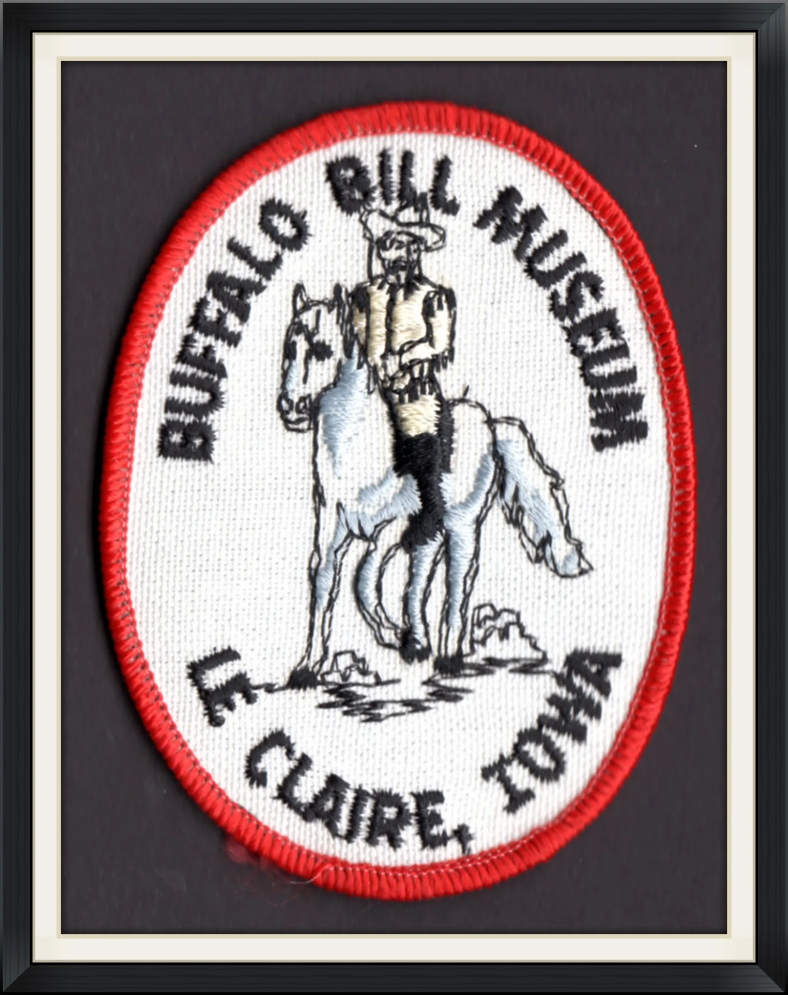 Buffalo Bill Museum - Le Claire, Iowa - Embroidered, Souvenir Patch