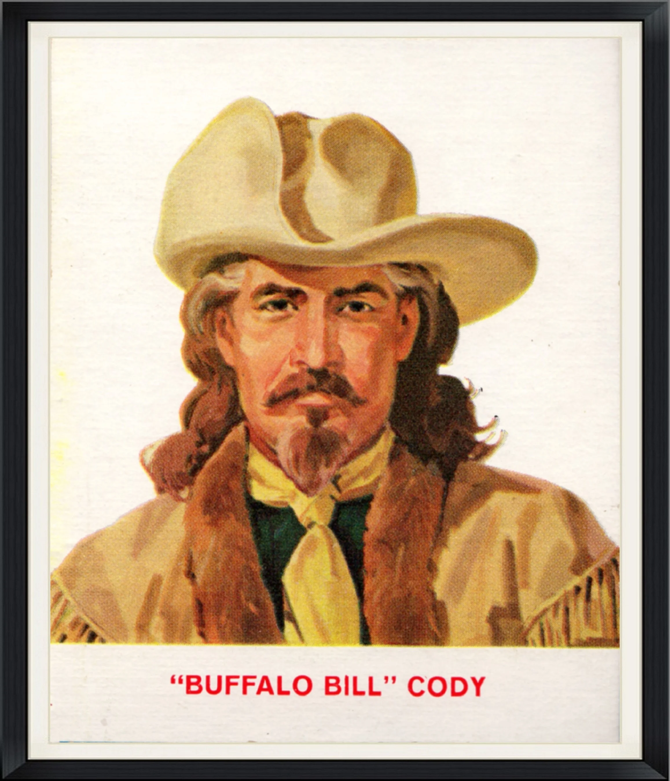 1963 - "Buffalo Bill" Cody - By Kellogg Company - Trading Card