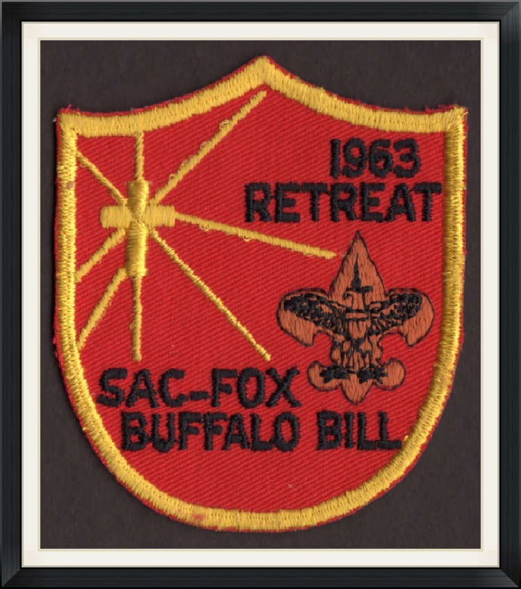 1963 - Buffalo Bill - Sac-Fox Retreat - Patch