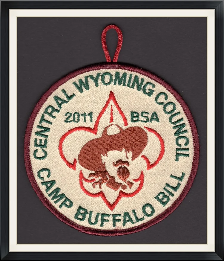 2011 - Central Wyoming Council - BSA - Camp Buffalo Bill - Patch