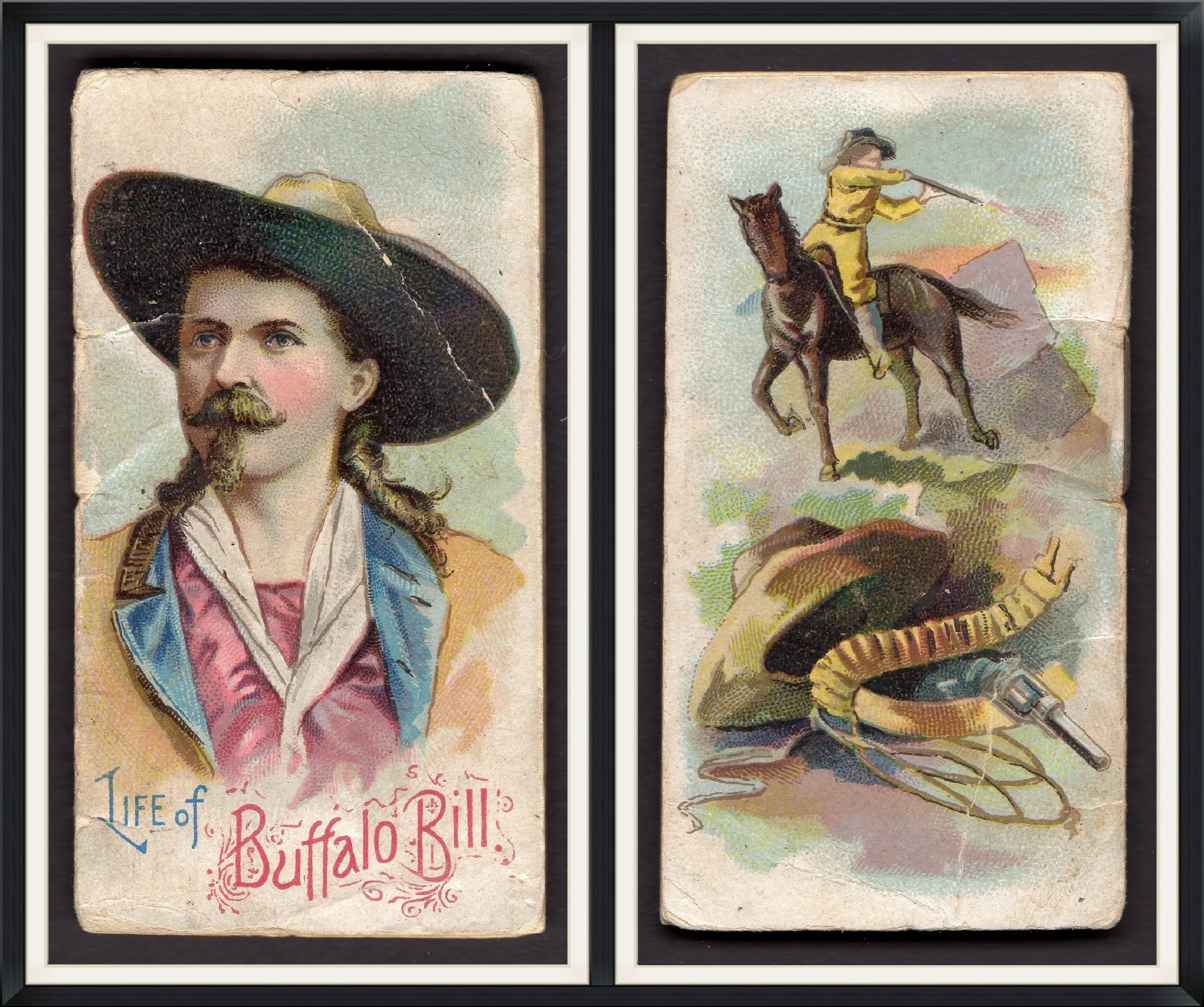 Life of Buffalo Bill - Trading Card/Booklet