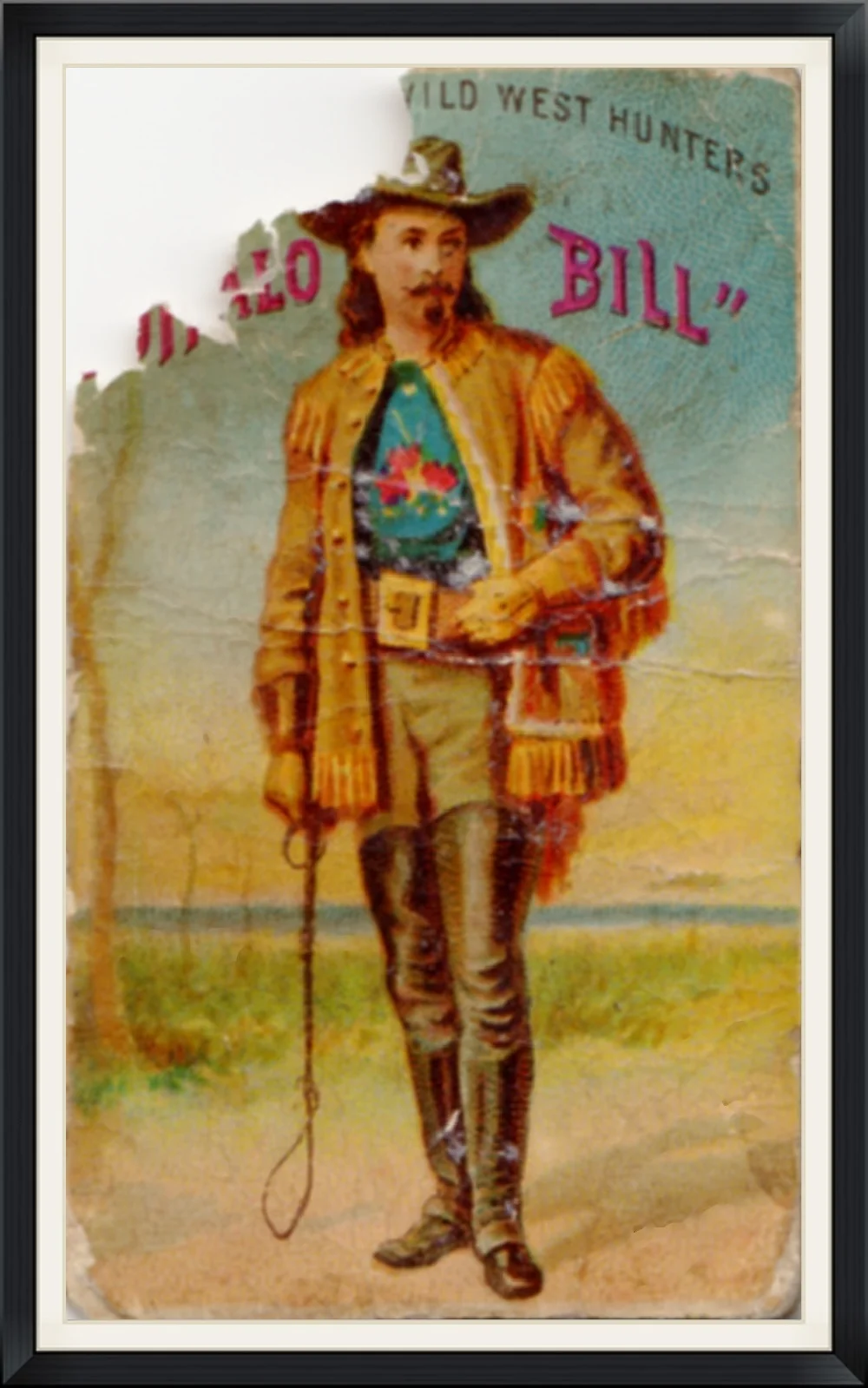 1888 - Goodwin? - "Buffalo Bill" - Champion of the Wild West Hunters - Trading Card