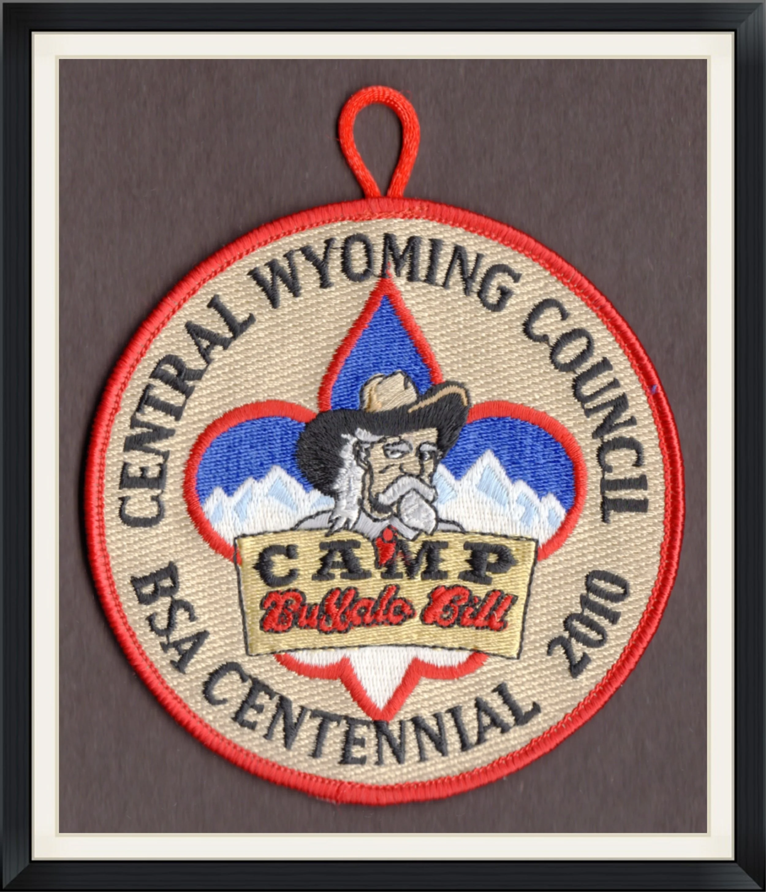 2010 - Central Wyoming Council - BSA Centennial - Camp Buffalo Bill - Patch