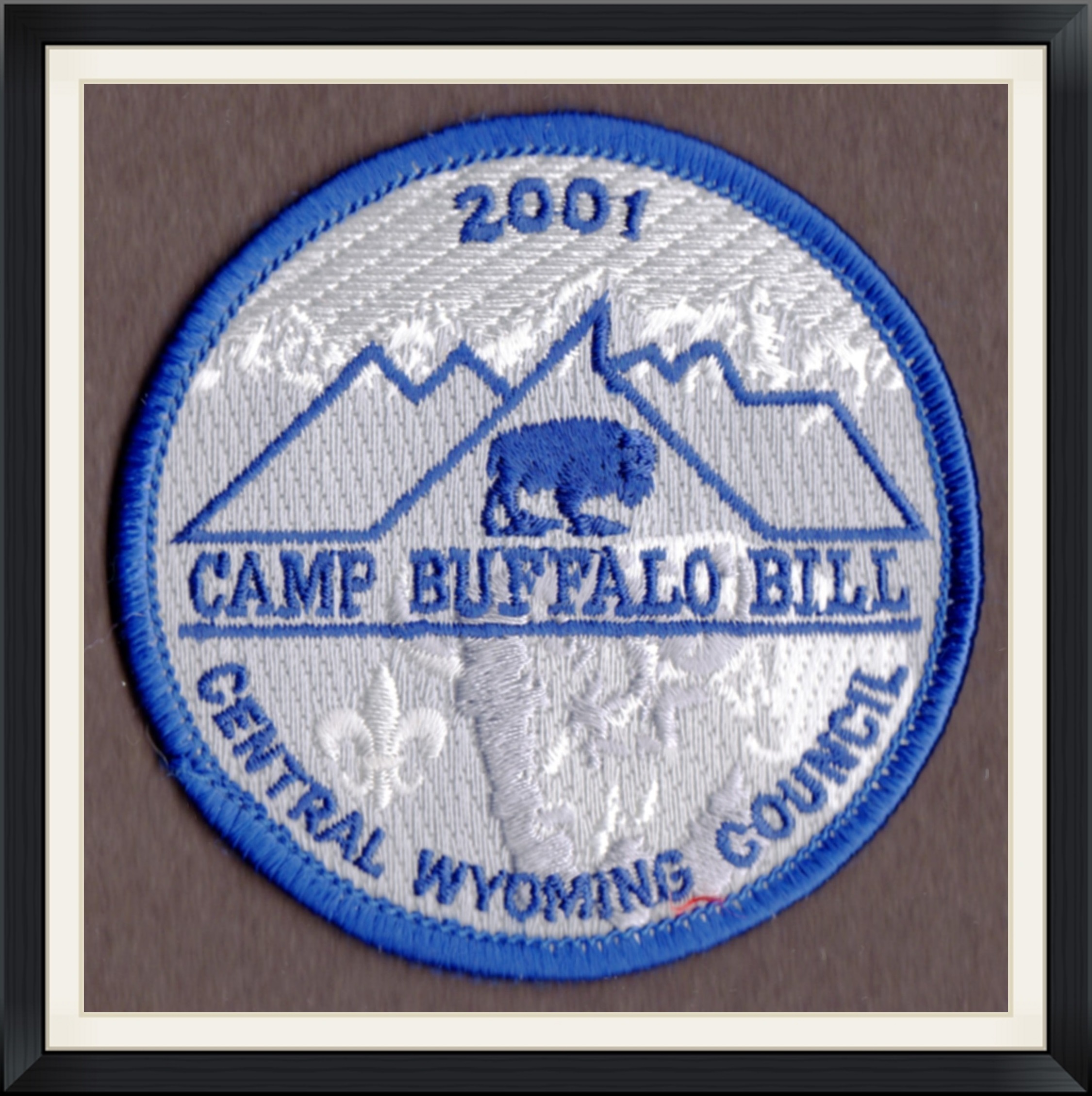 2001 - Central Wyoming Council - Camp Buffalo Bill - Patch