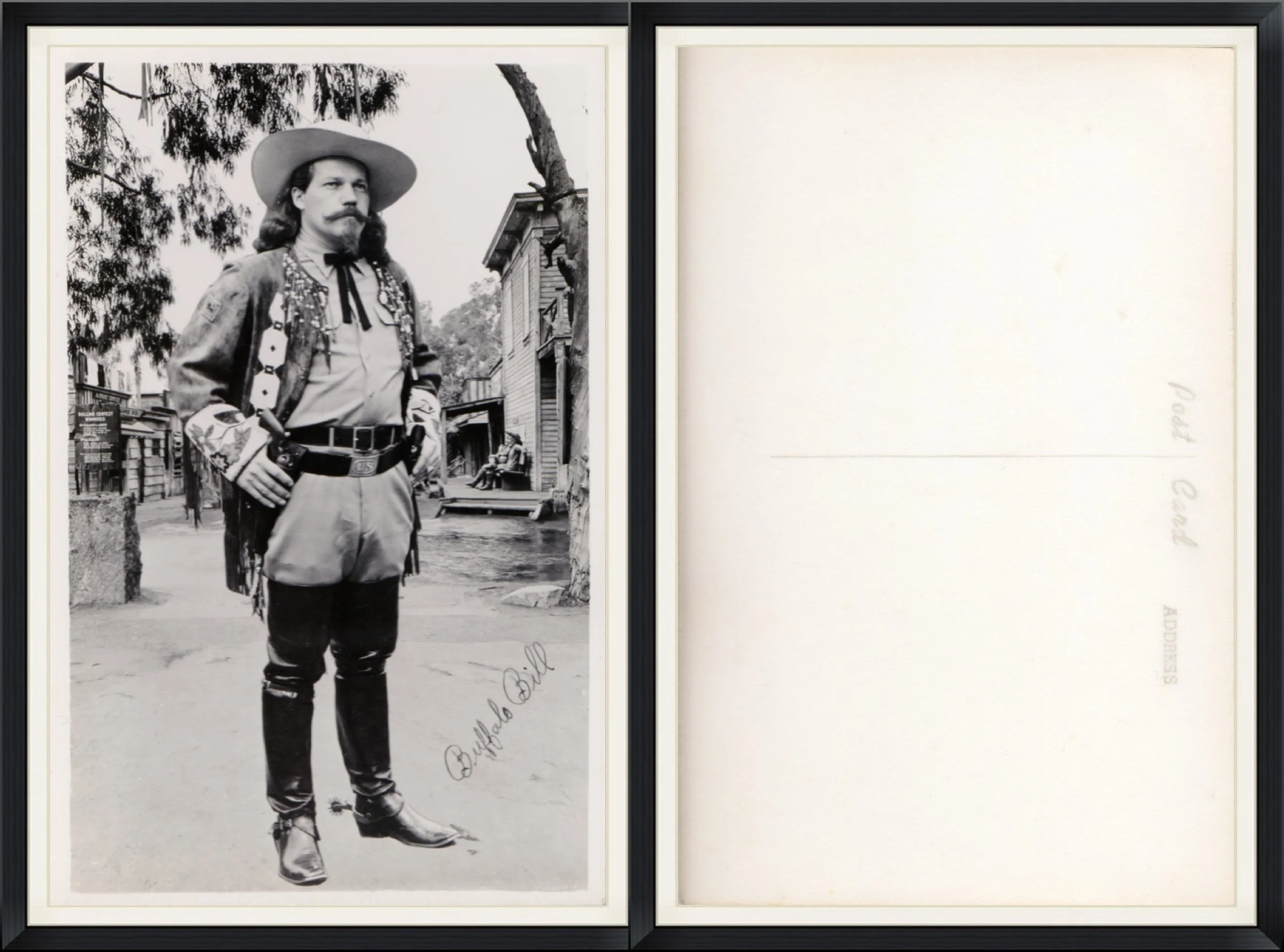 Buffalo Bill Actor - Real Photo Postcard
