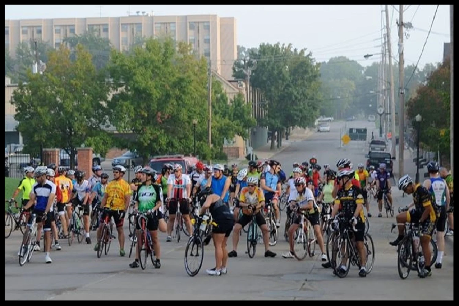 36th Annual Buffalo Bill Century Ride at the Leavenworth Riverfront Community Center in Leavenworth, Kansas