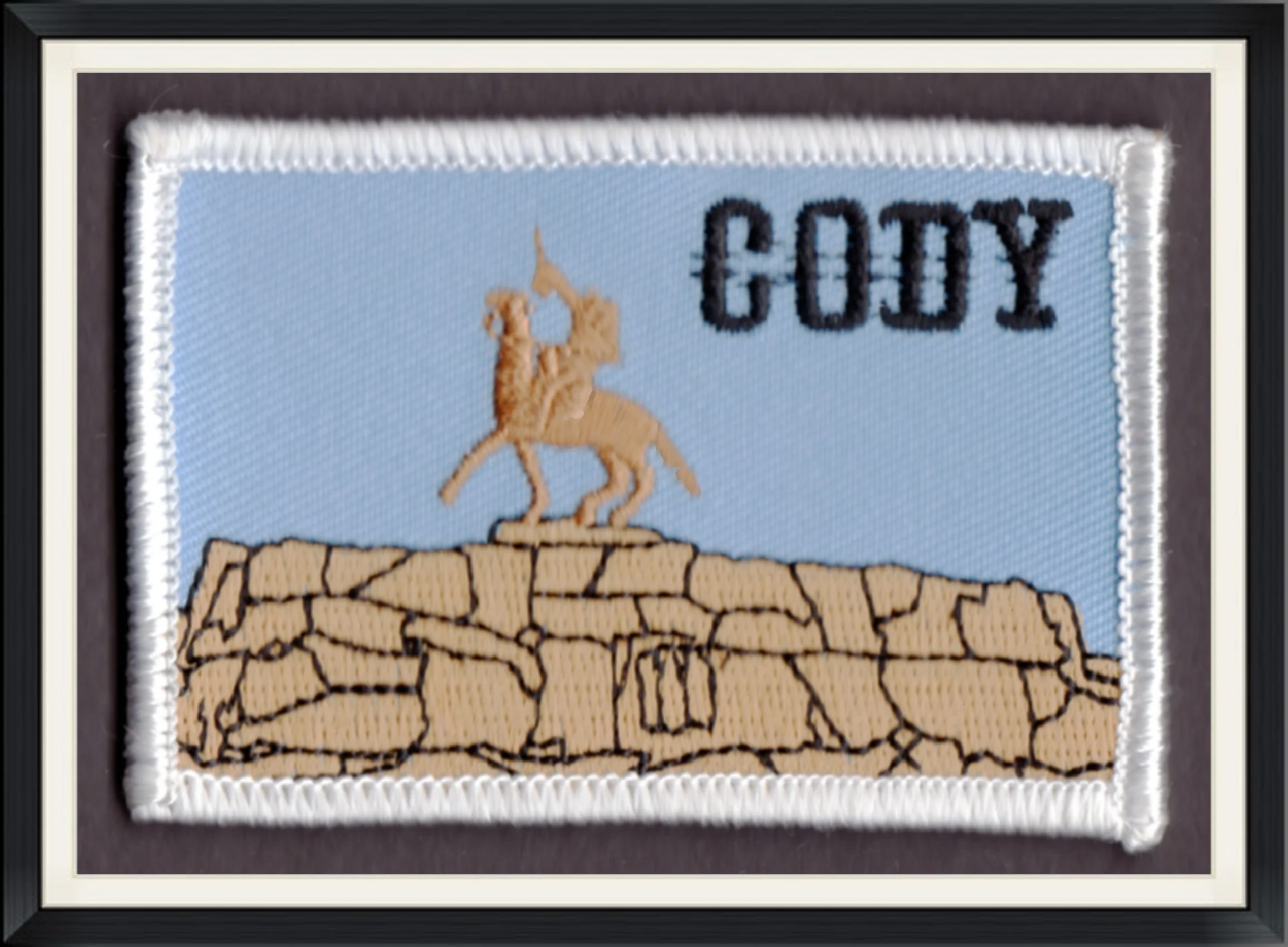 Cody, Wyoming - Buffalo Bill "The Scout" Monument - Travel Patch