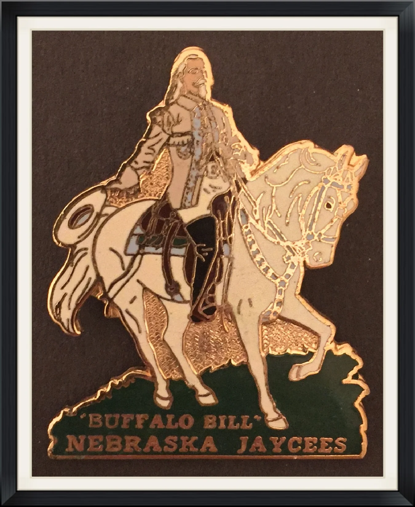 "Buffalo Bill" - Nebraska - Jaycees - Pinback Button