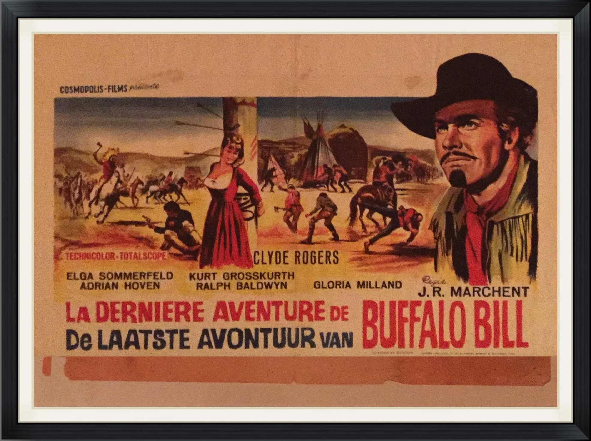 1965 - Cosmopolis Films Present La Derniere Adventure De Buffalo Bill - Movie/Film Poster