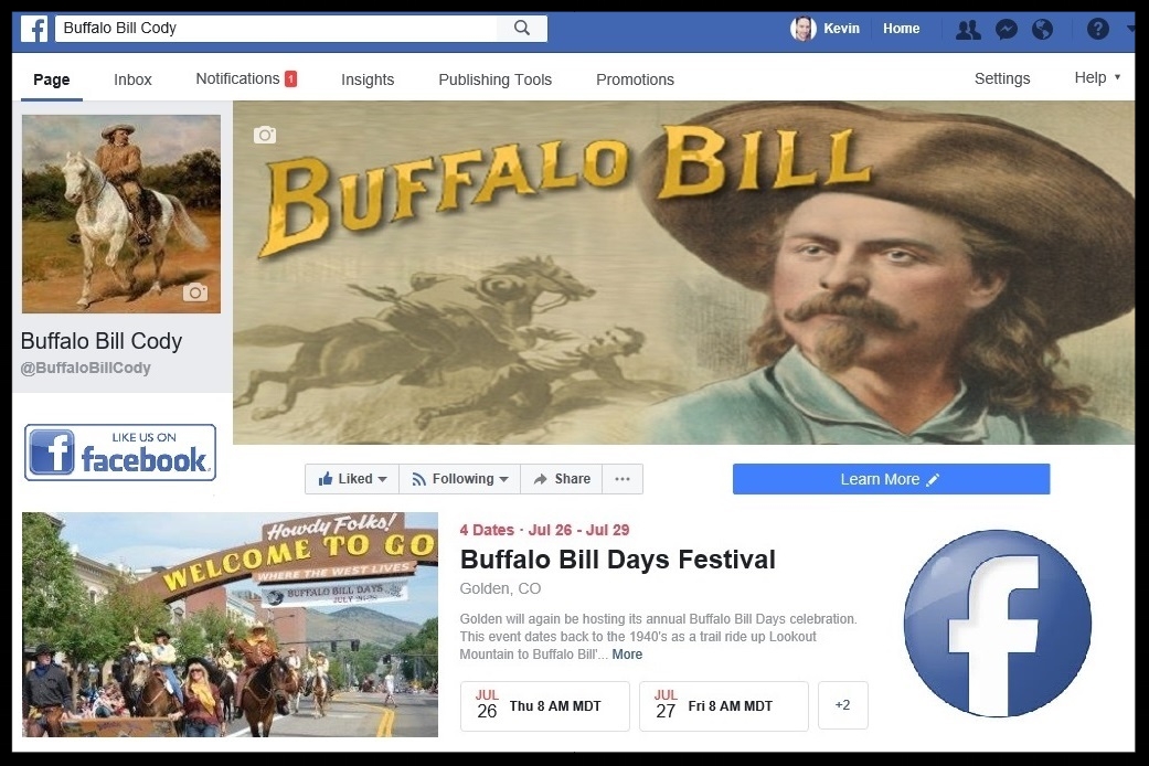 Buffalo Bill's Official Facebook Page