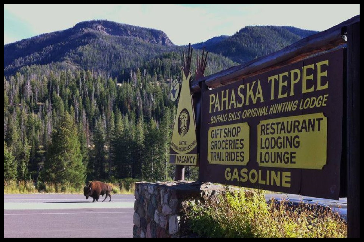 Pahaska Tepee Resort, Buffalo Bill's Original Lodge (SNF, WY)