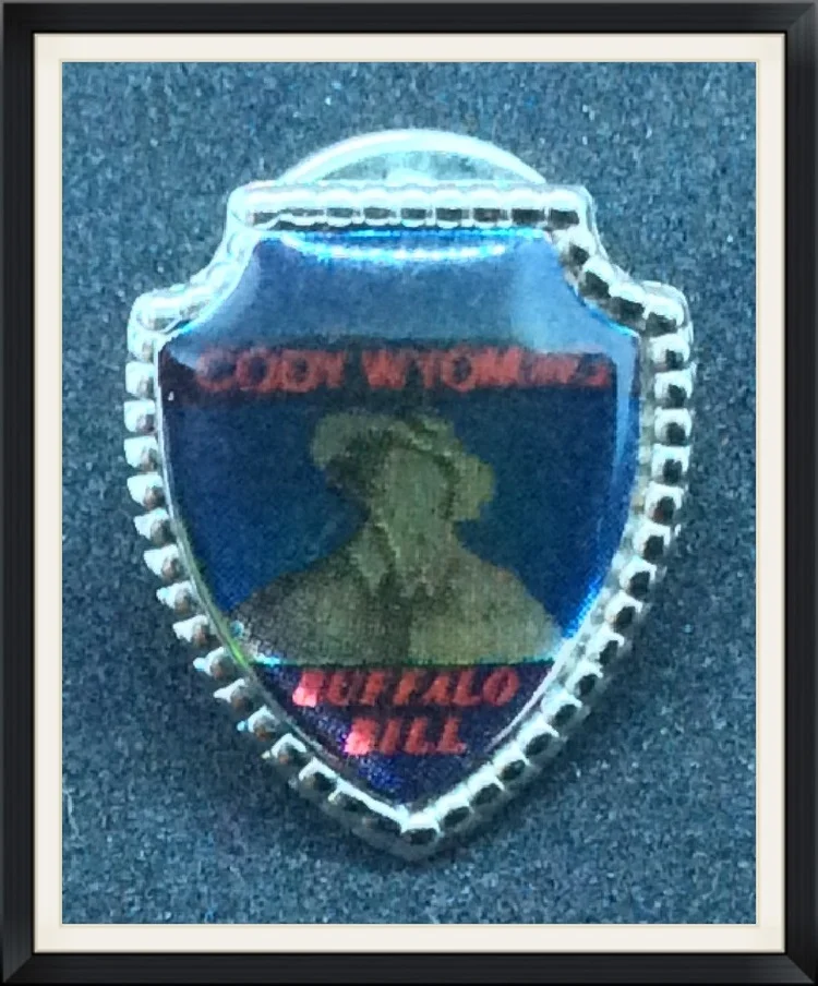 Cody, Wyoming - Buffalo Bill - Pinback