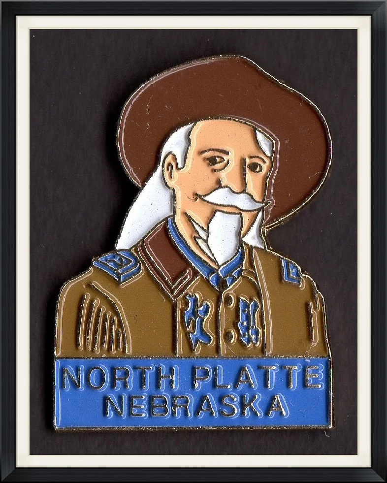 Buffalo Bill - North Platte Nebraska - Pinback Button