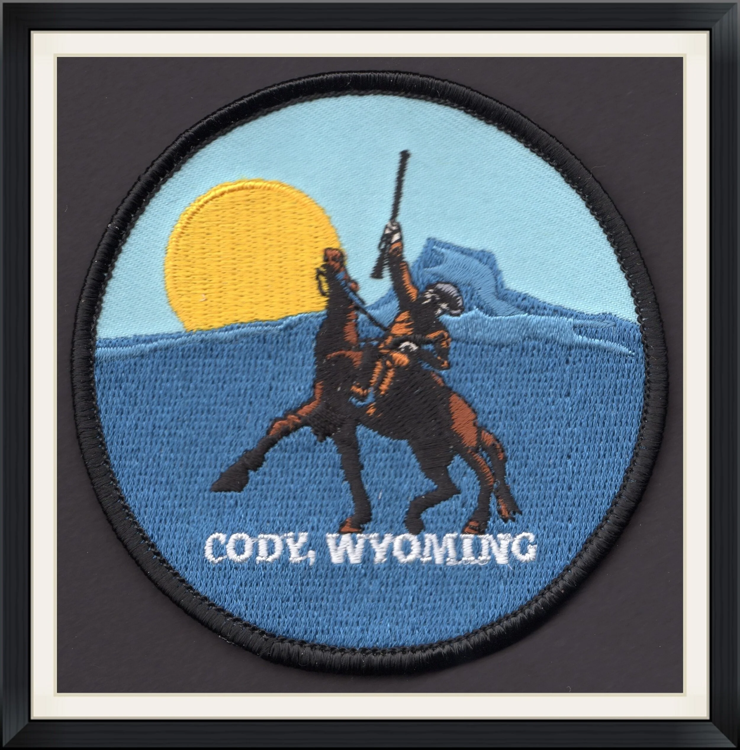 Buffalo Bill - The Scout - Cody, Wyoming - Embroidered, Travel, Souvenir Patch