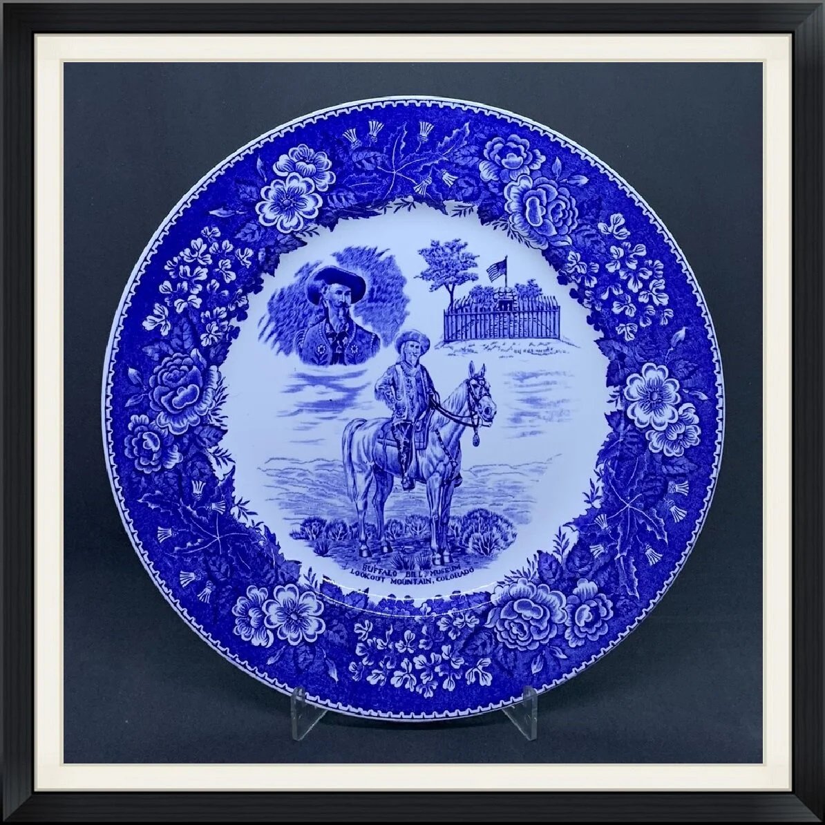 Buffalo Bill Museum, Lookout Mountain, Colorado - Plate