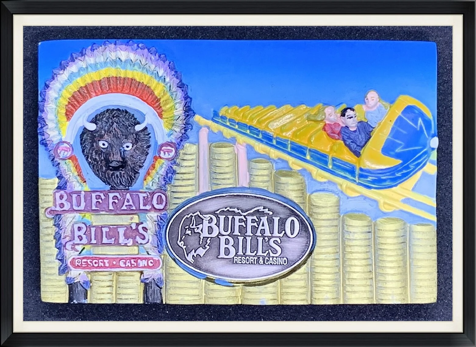 Buffalo Bill's Resort & Casino - Travel, Souvenir Magnet