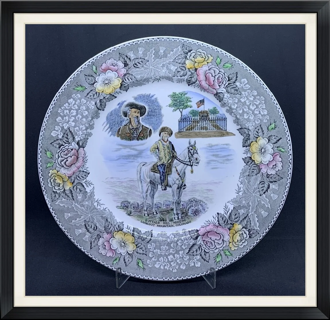 Buffalo Bill Museum, Lookout Mountain Colorado - Plate