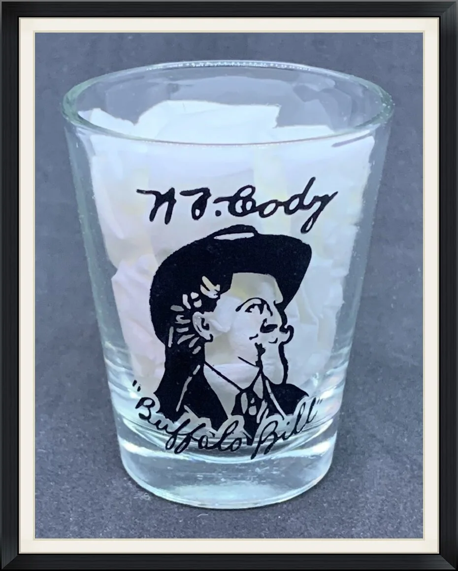W. F. Cody "Buffalo Bill" - Shot Glass