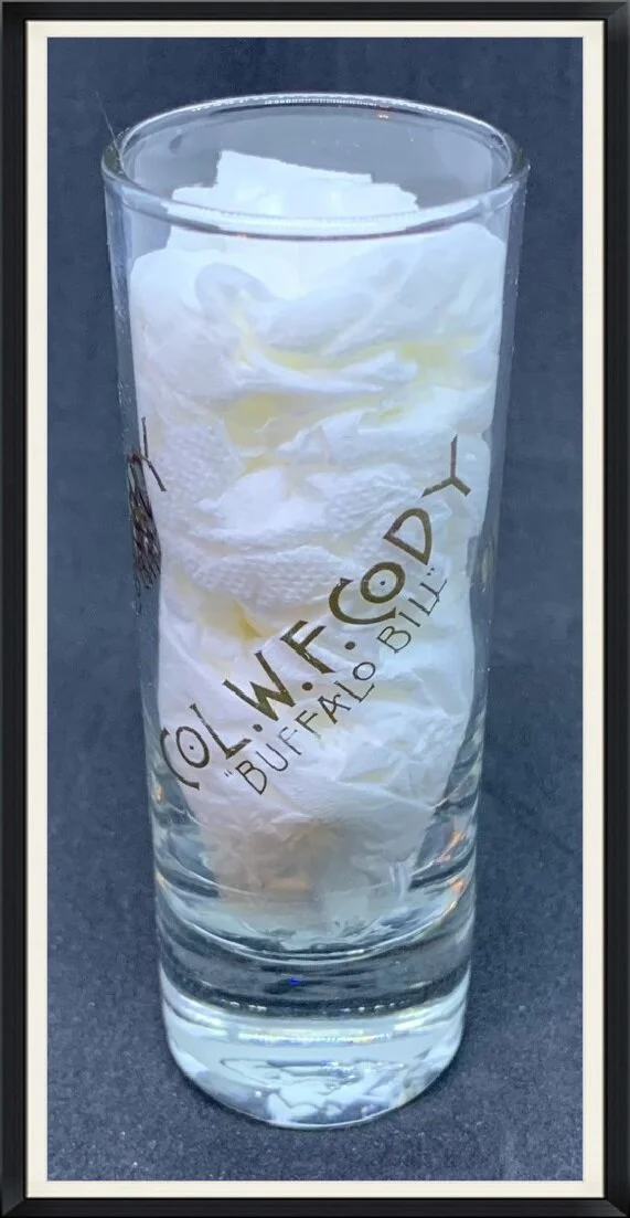 Col. W. F. Cody "Buffalo Bill" - Shot/Shooter Glass