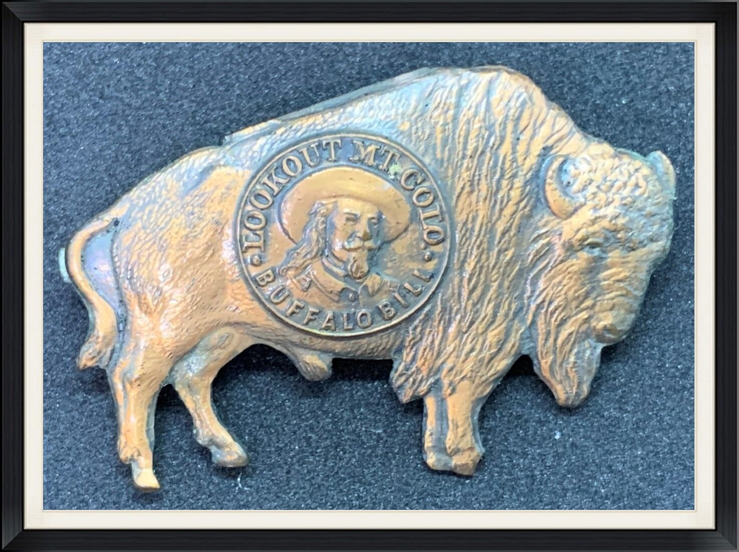 Buffalo Bill - Lookout Mountain, Colorado - Pinback