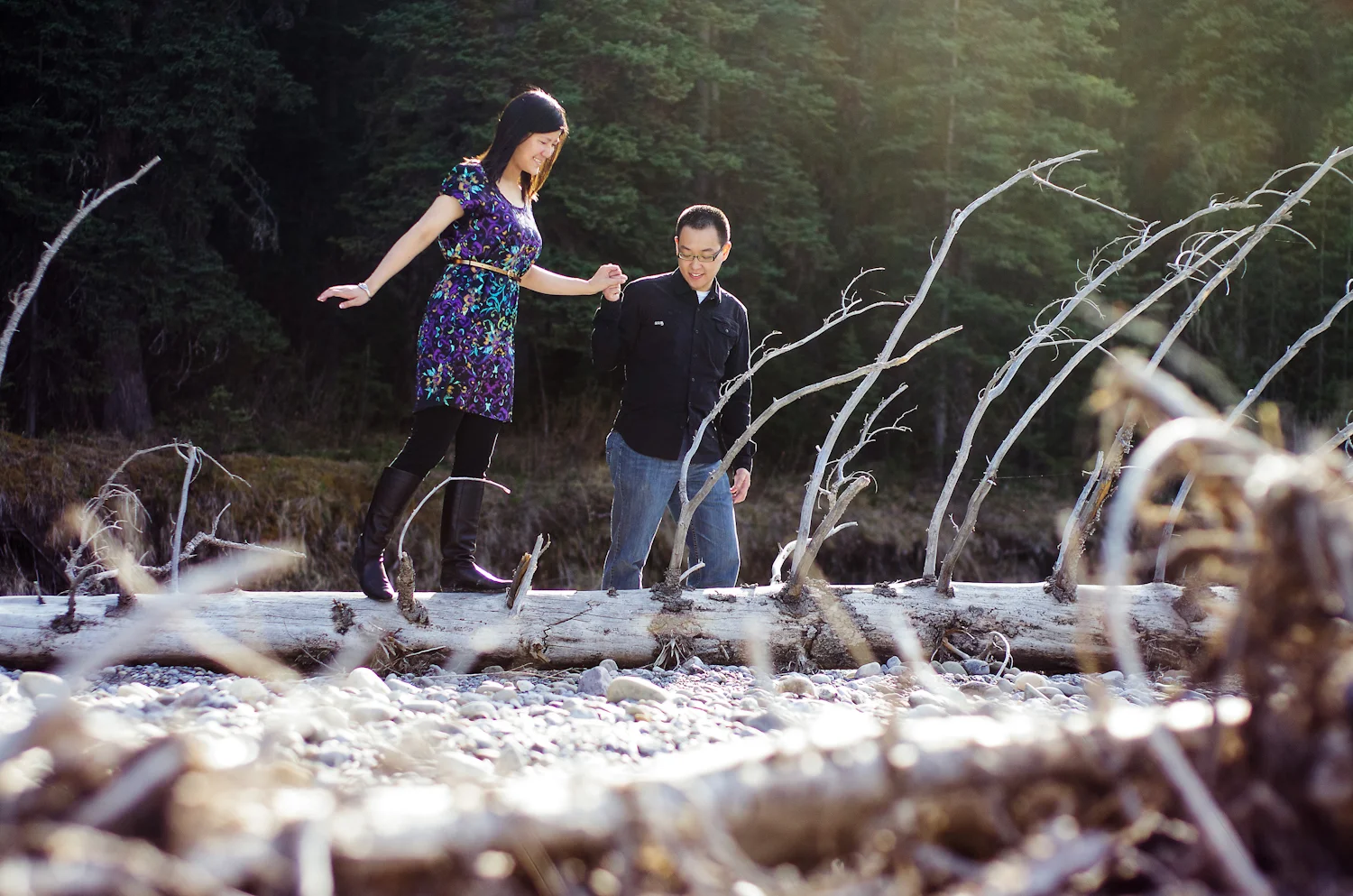 Calgary Engagement Photographer >> Let There Be Light Photography www.lettherebelightphoto.com