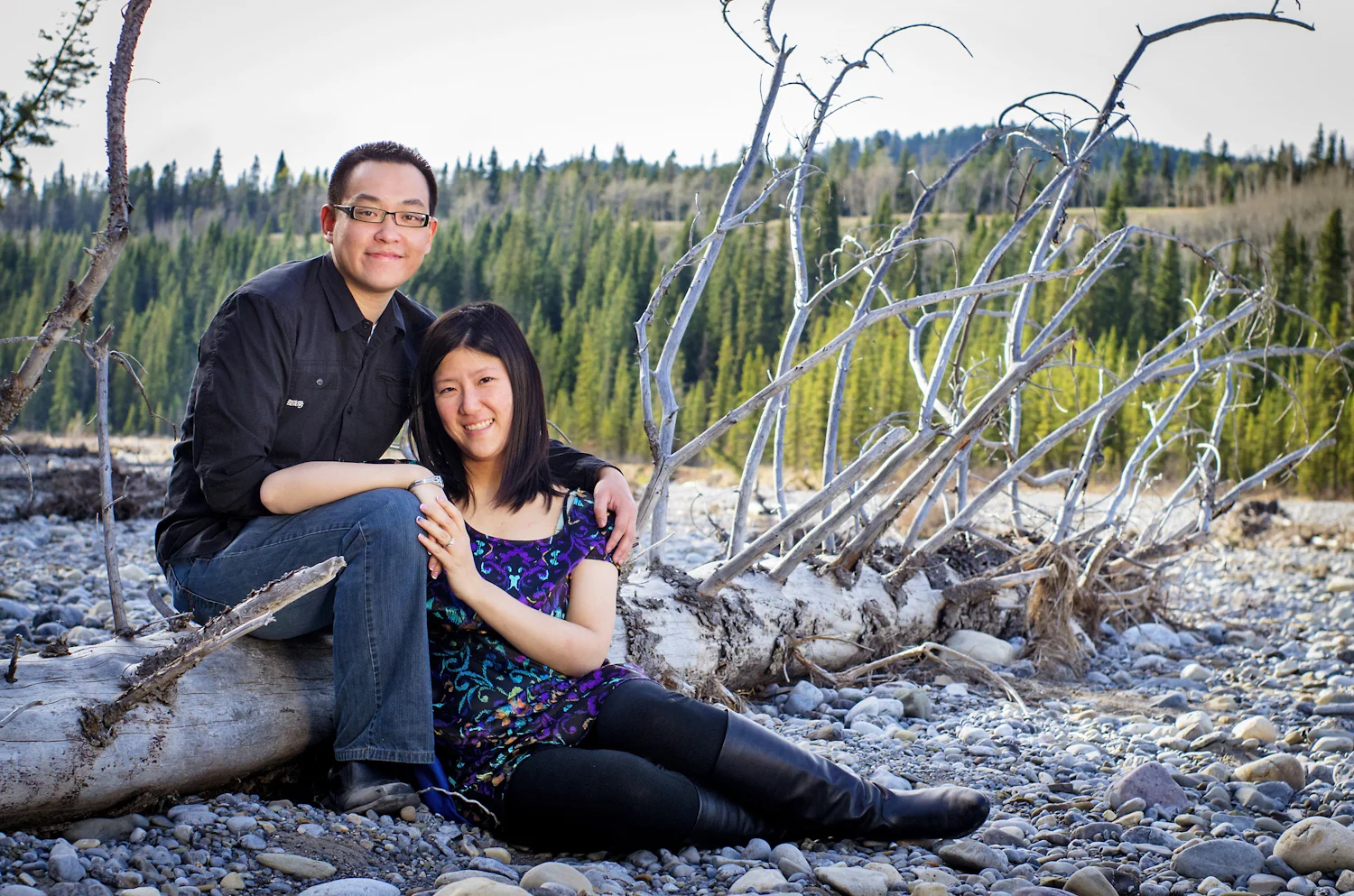 Calgary Engagement Photographer >> Let There Be Light Photography www.lettherebelightphoto.com