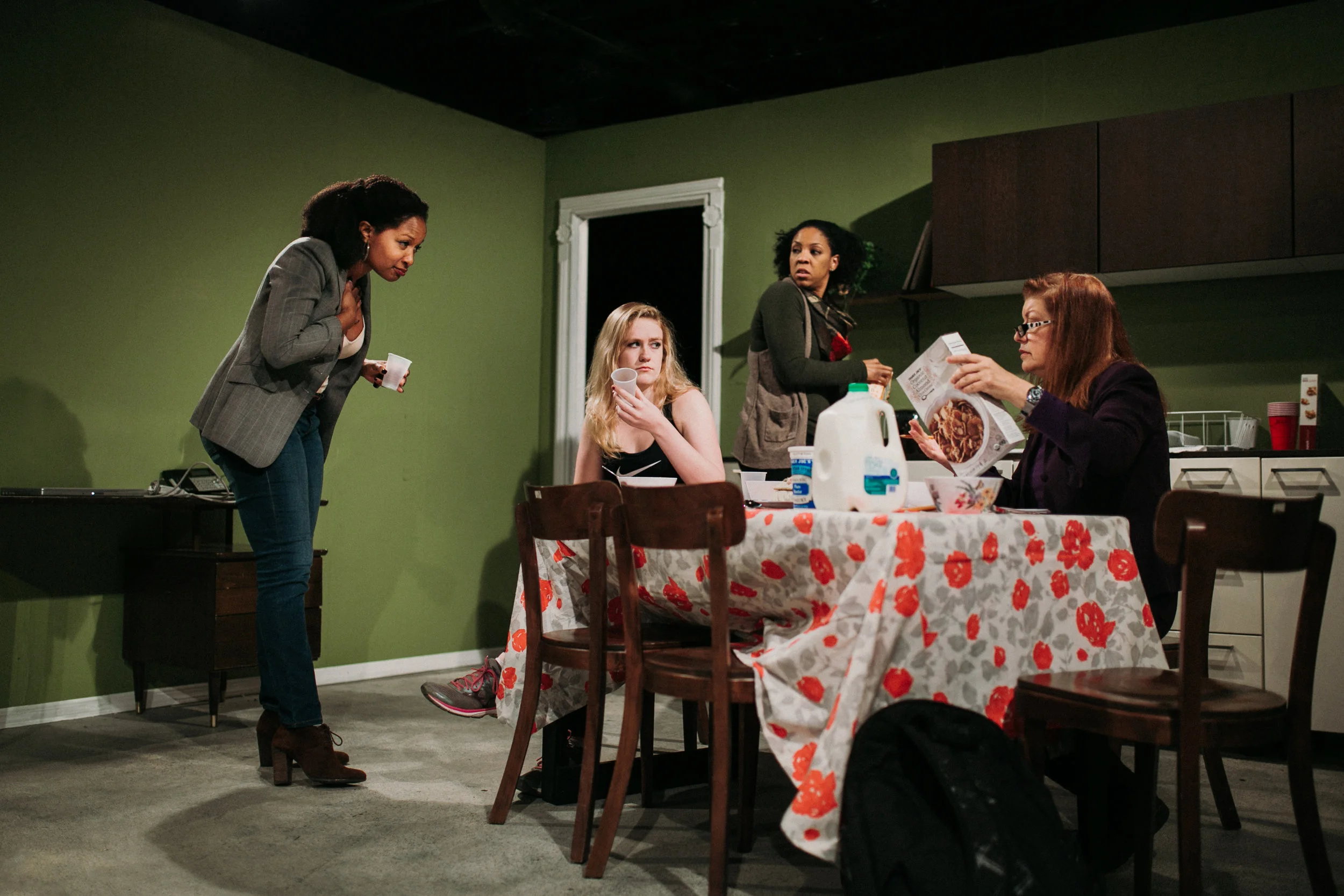 Joan Bigwood's "Or Current Resident" Play. Photography by Sam Nichols.