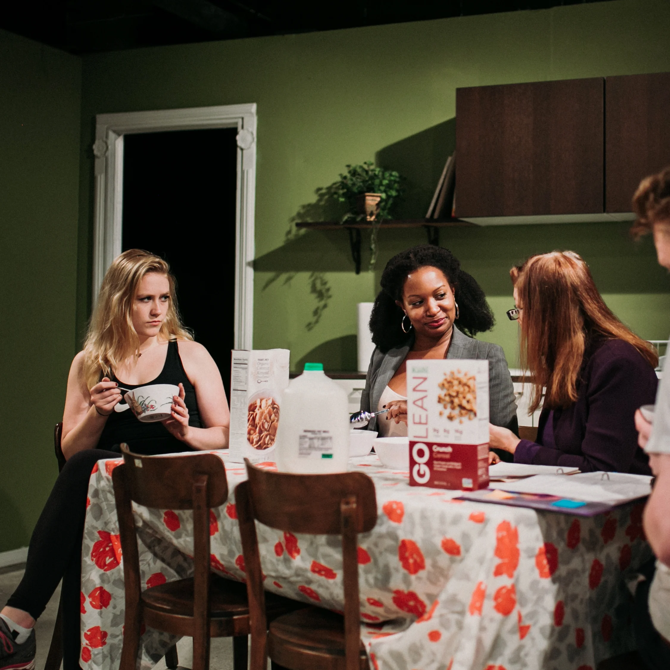 Joan Bigwood's "Or Current Resident" Play. Photography by Sam Nichols.