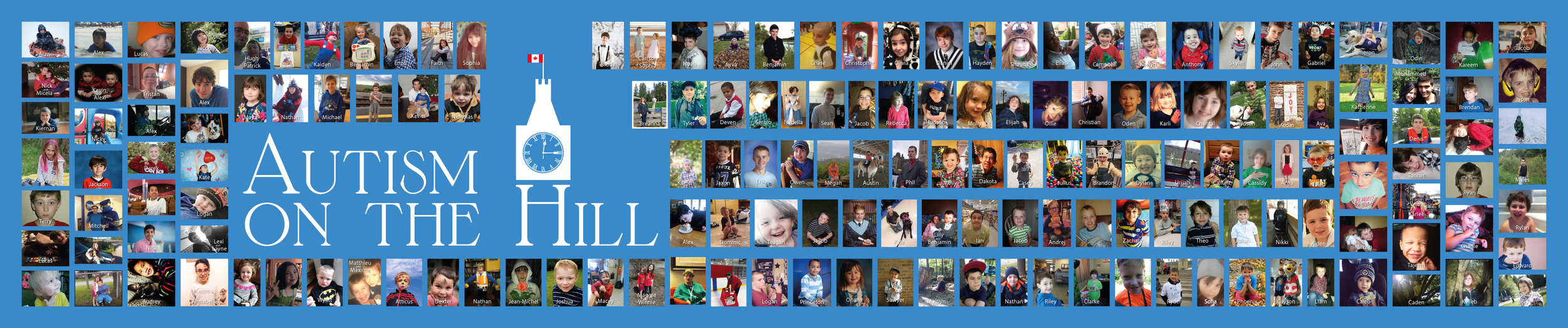   Click to view a PDF [5.2MB]&nbsp;of the 2015 Faces of Autism banner.  