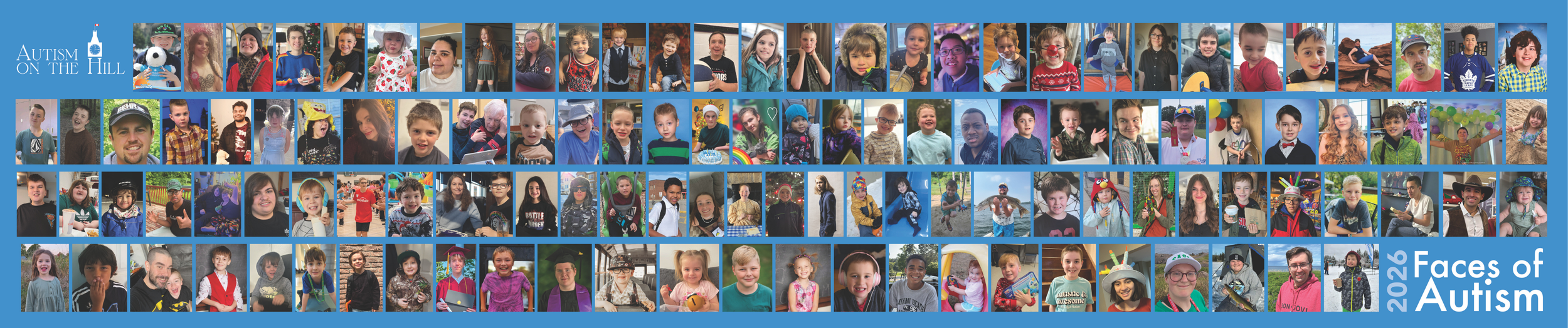 Faces of Autism Banner 2026