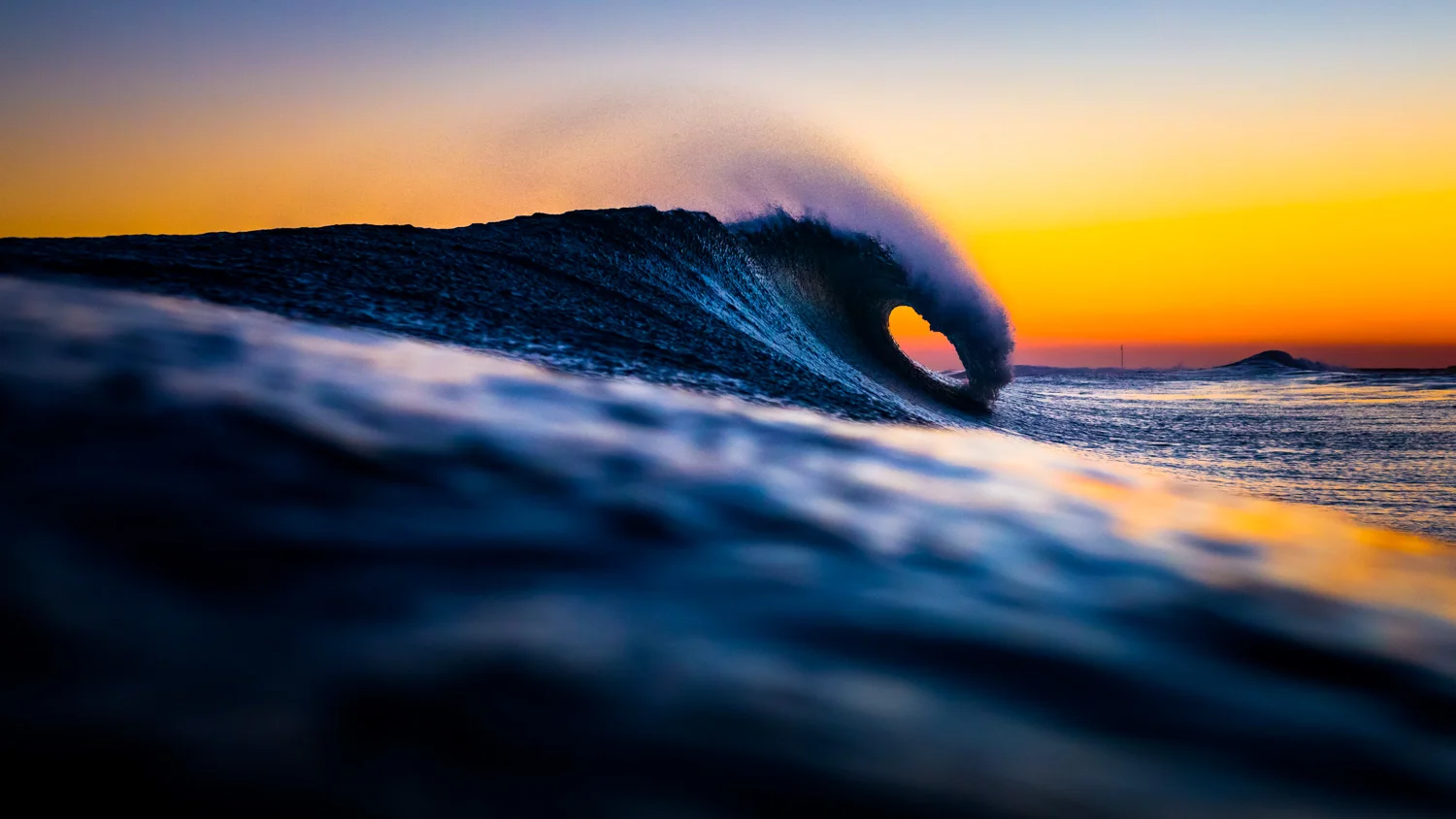 Blue Wave Orange Sky.jpg