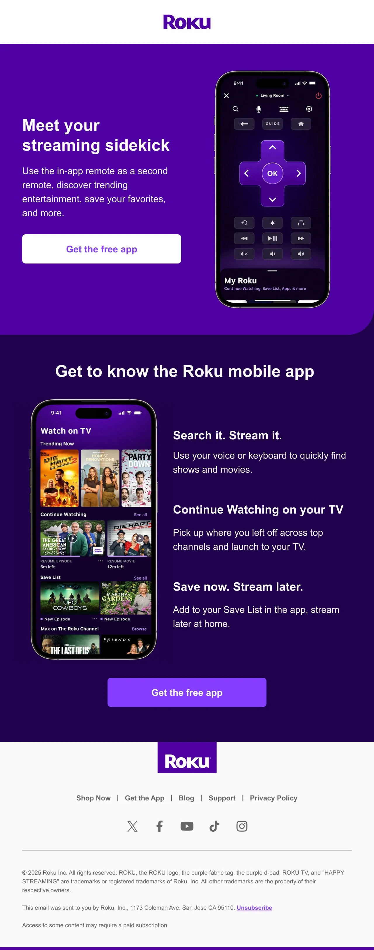 Email 2B: Mobile App