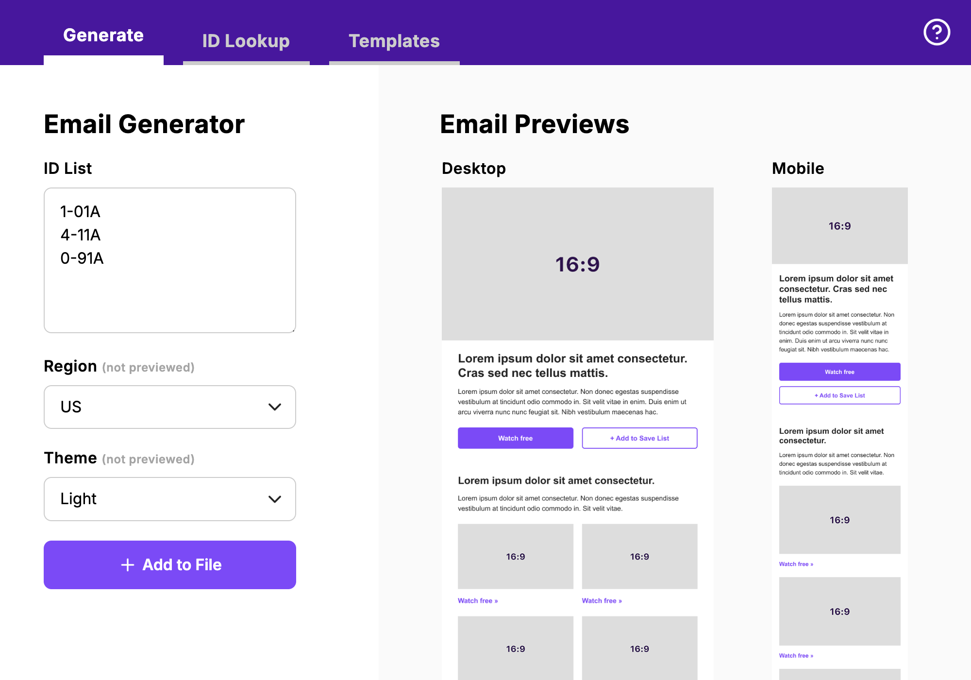 A screenshot of the companion Figma plugin.