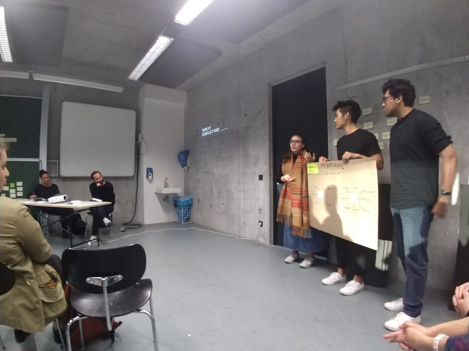 presenting our research findings.