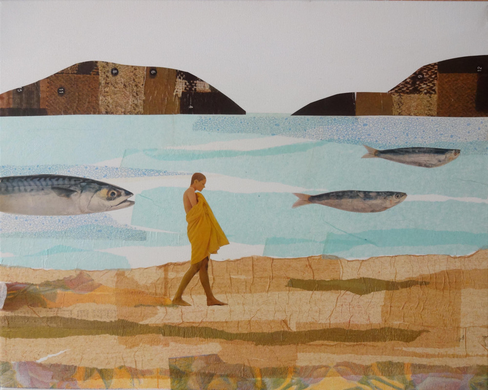 Thinking about summer_collage on canvas_50×40cm_2017.jpg