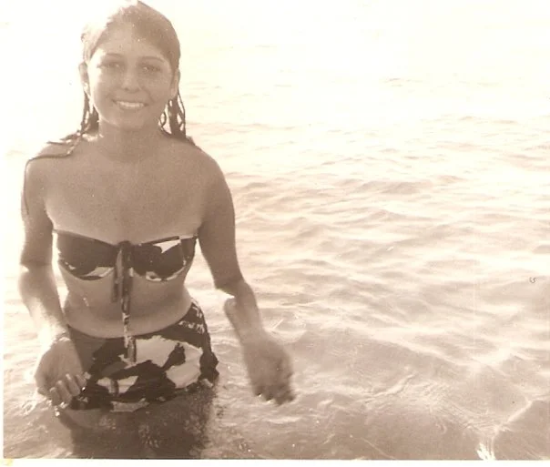 My beautiful mama in her youth. 