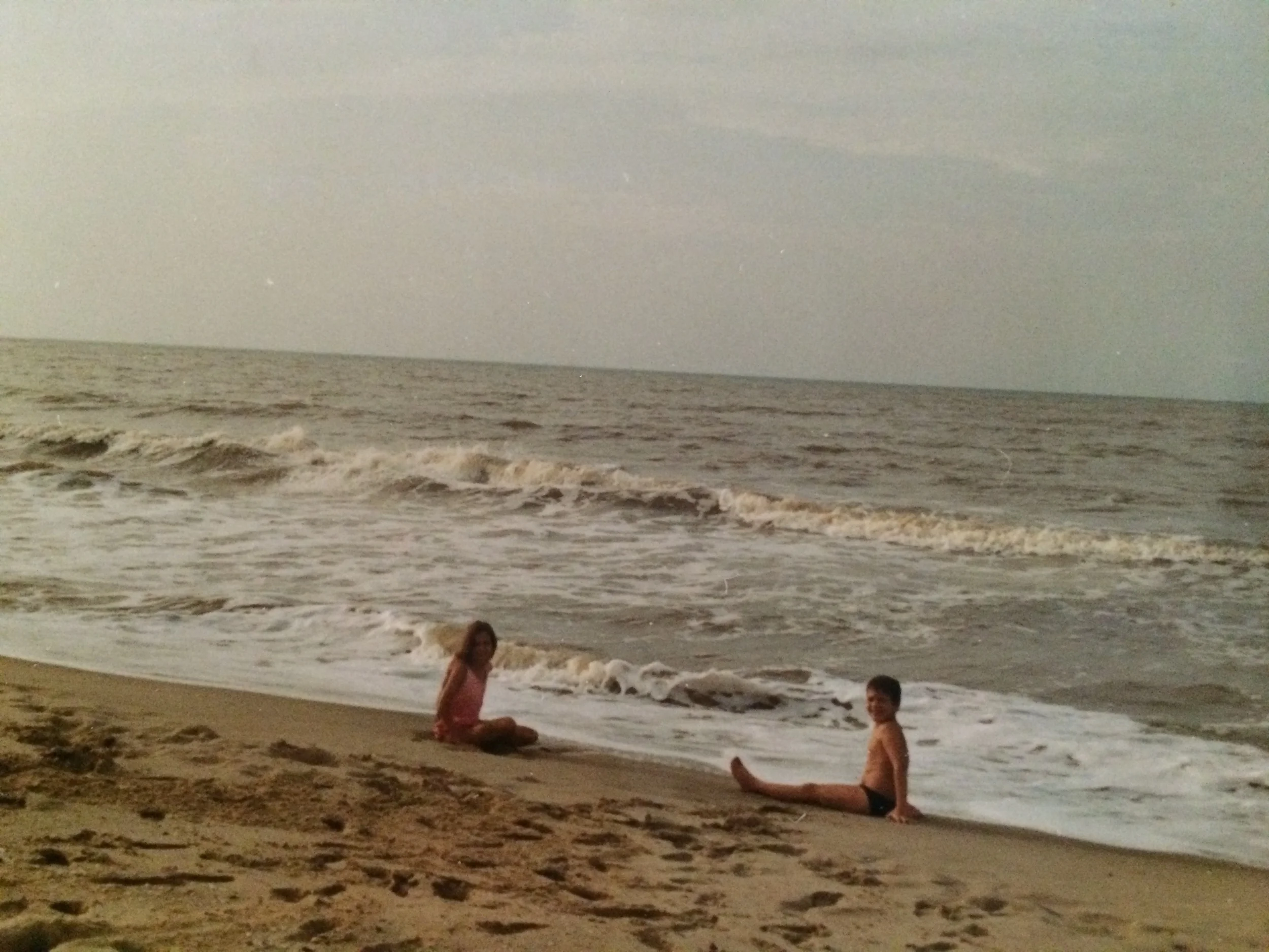 The river eventually led you right into the ocean on this side. Heaven!