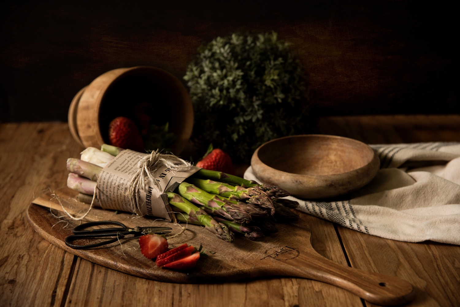 How to cook, store, pick and prepare asparagus, including simple vegan preparations, cool stories about cats and cooking and more | Brownble | Ode to asparagus