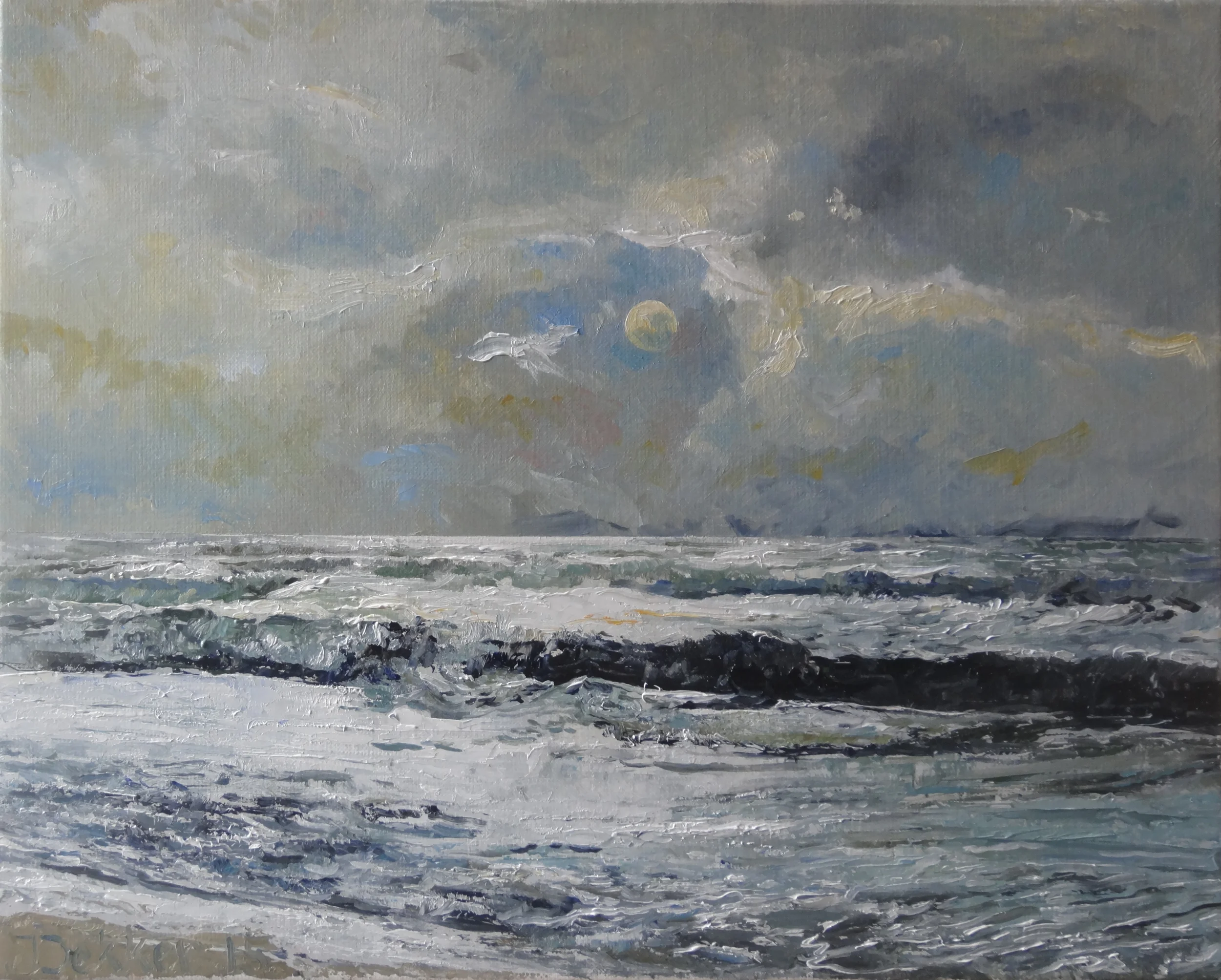 Onstuimigheid aan het einde van de dag