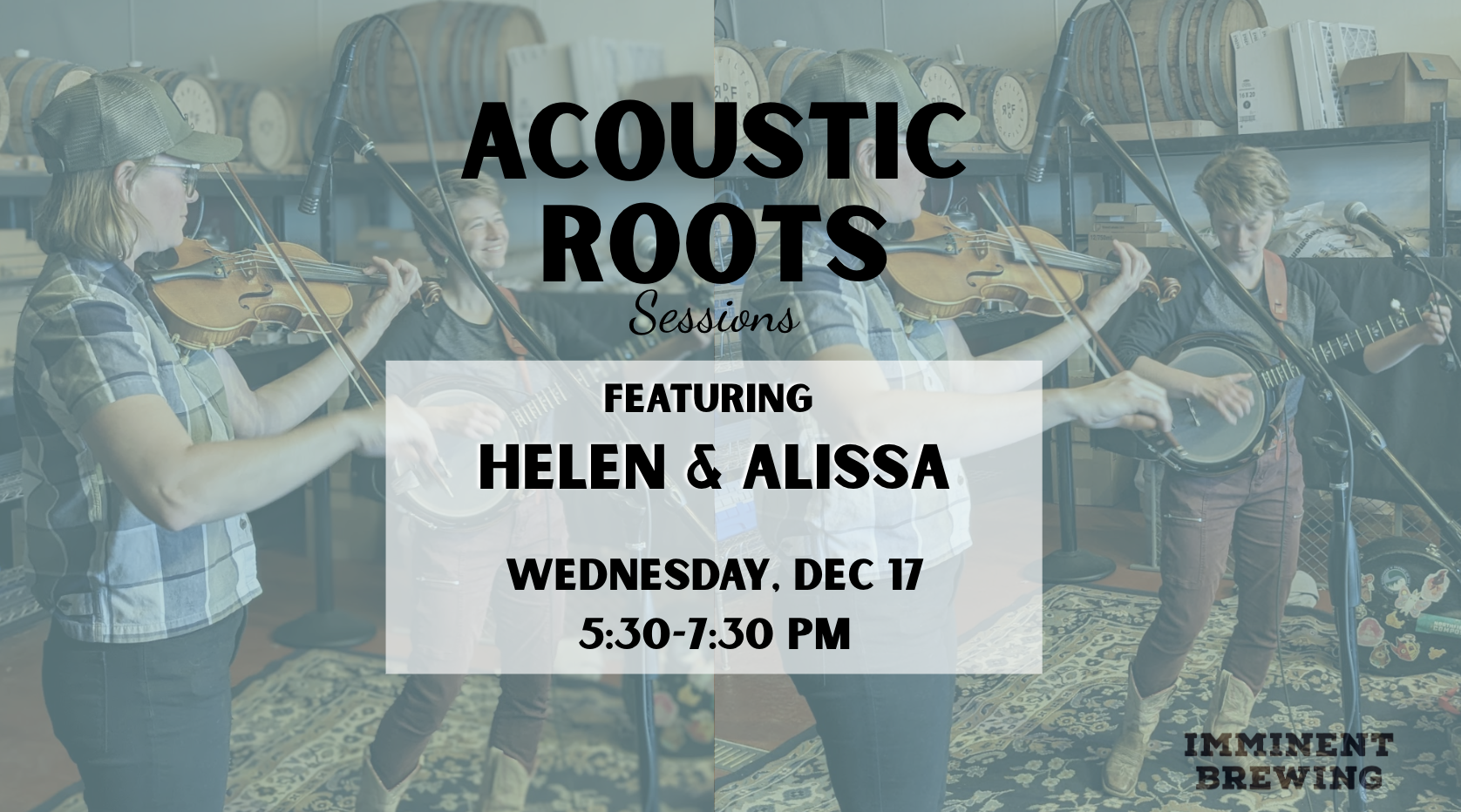 Acoustic Roots: Helen &amp; Alissa