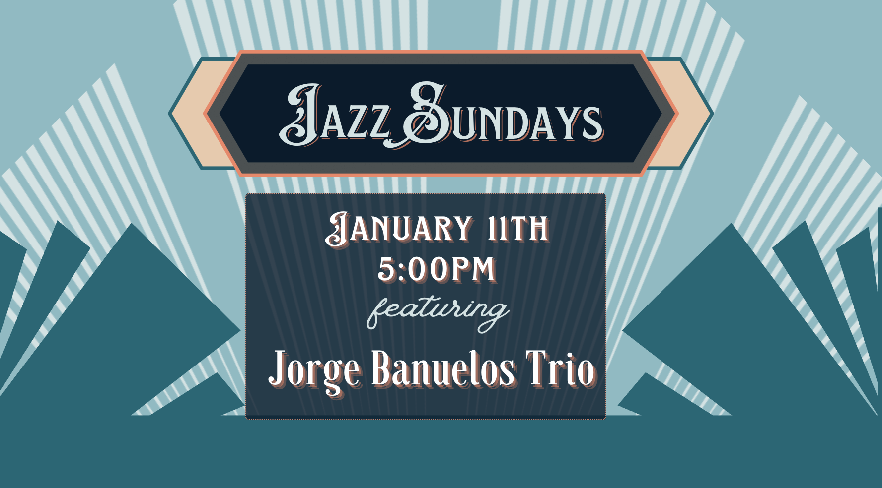 Jazz Sundays: Jorge Banuelos Trio