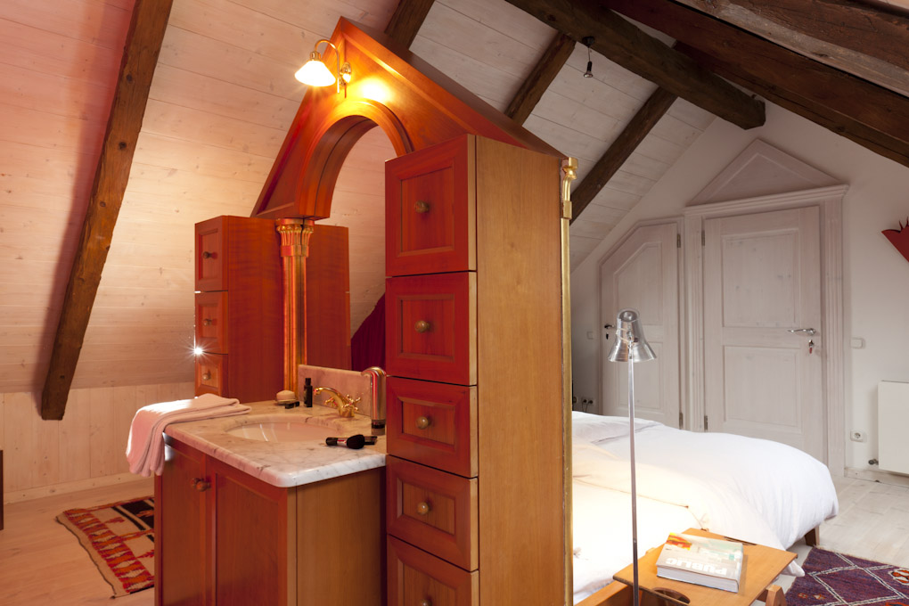 Waschbecken Giebelzimmer