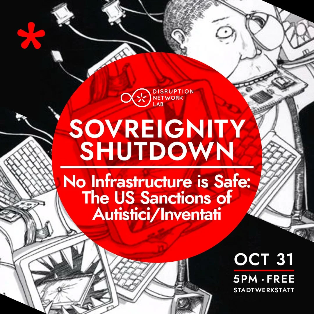 Sovreignity Shutdown - No Infrastructure is Safe: The US sanctions of Autistici/Inventati 