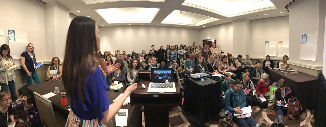 Sharing our adaptations of the SHoM to a full house! Thanks for coming out!