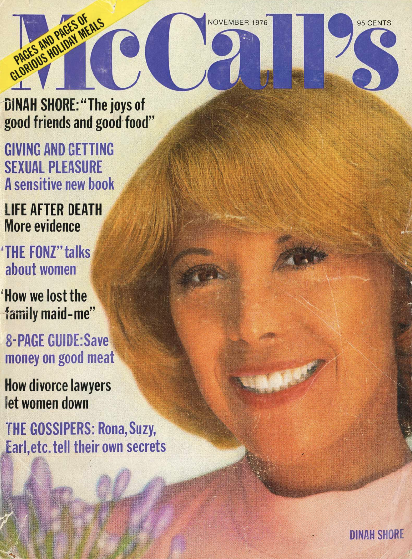 McCall's Magazine, Nov. '76: How We Lost The Family Maid—Me!
