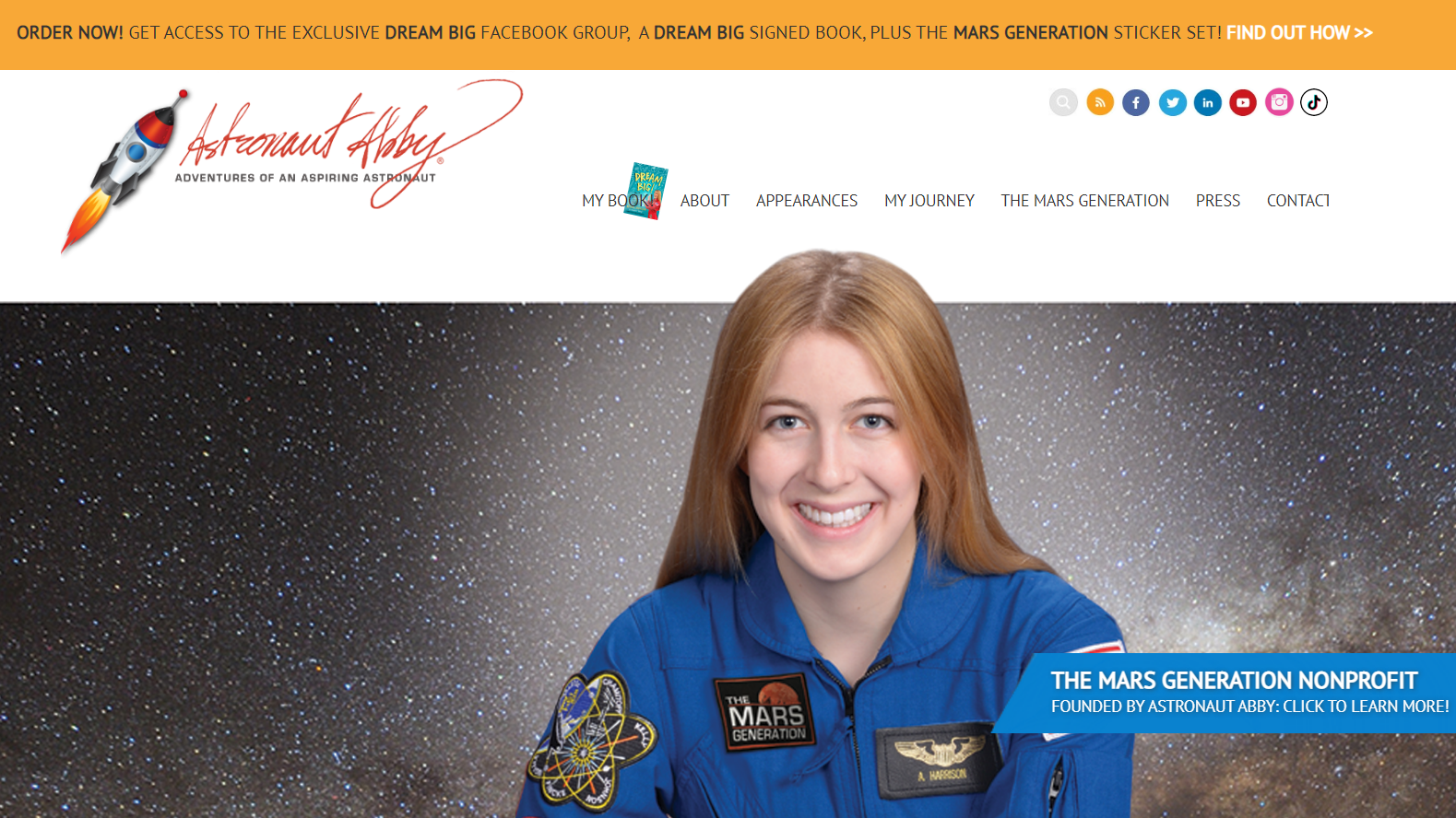 SR 136: "Dream Big!" with Abigail "Astronaut Abby" Harrison