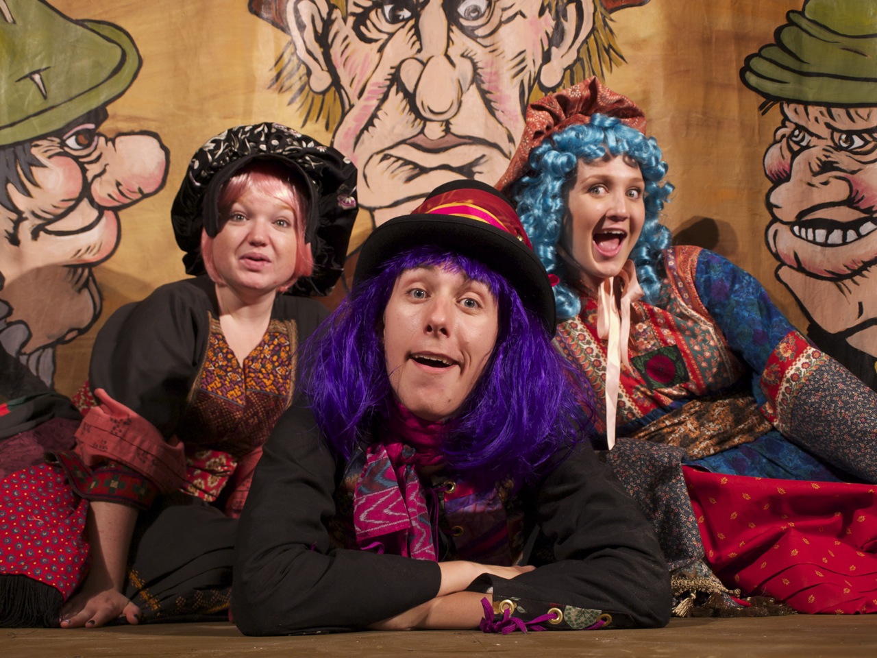 THE MERRYWINKLE INTERNATIONAL TROUPE OF VAGABONDS PERFORMS A DELICIOUS POTPOURRI OF FANTASTICAL FAIRY TALES AND ASTONISHING FOLK LEGENDS
