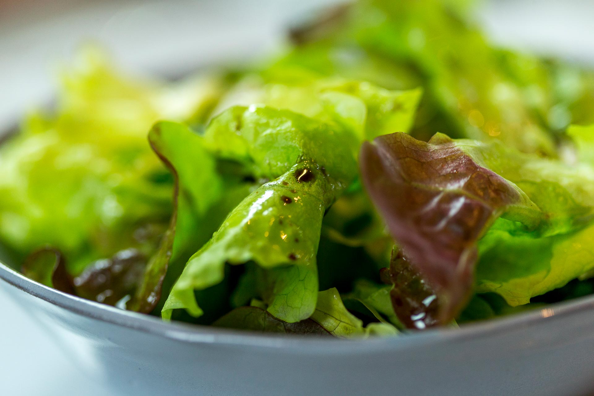 Salade verte croquante